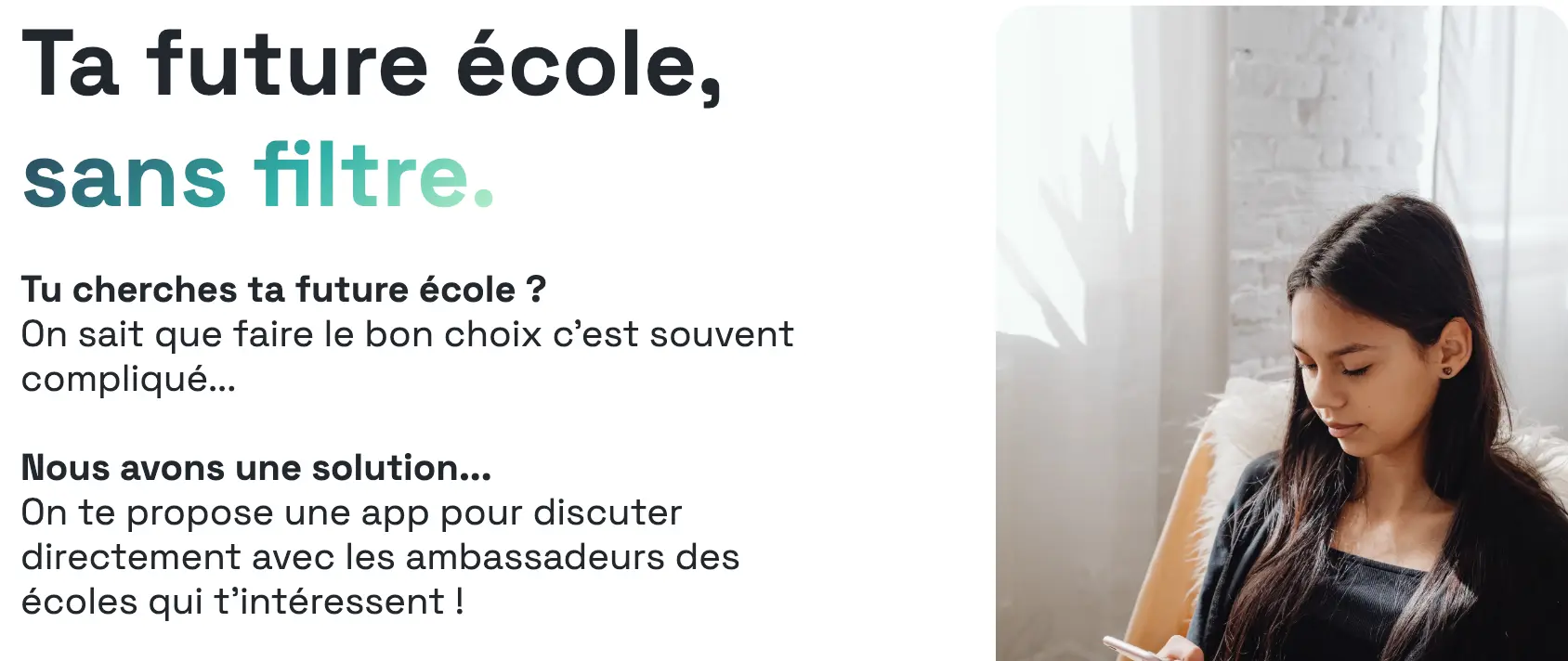 Plateforme B2B de mise en relation étudiants/établissements