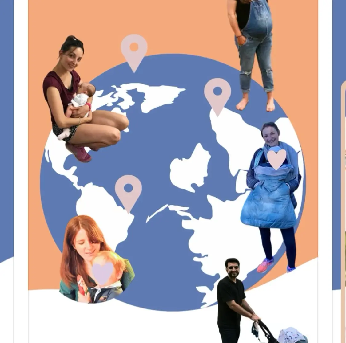 Application mobile de mise en relation parents